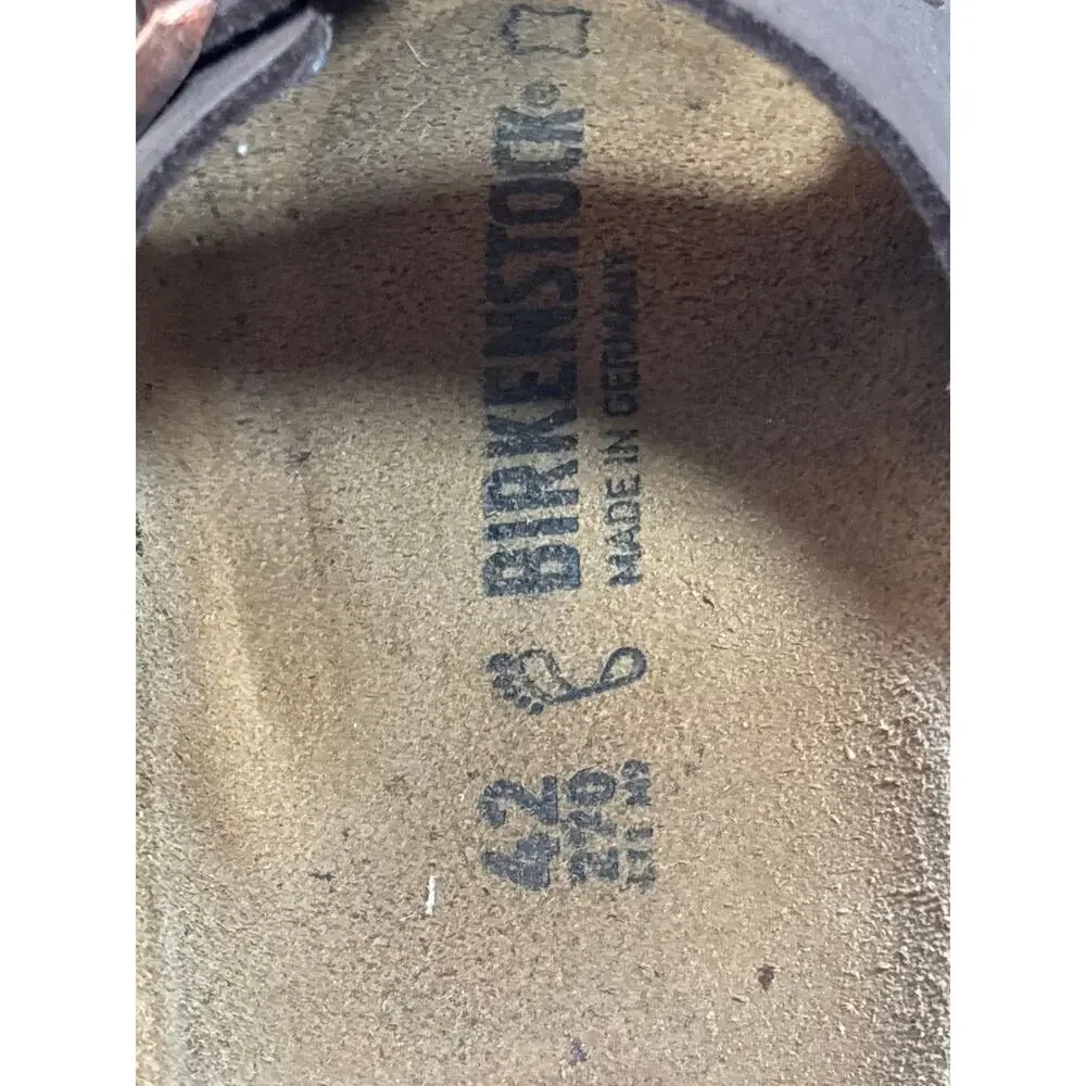 Birkenstock 42 brown sandal men’s 42 (US 8.9-9 men’s)